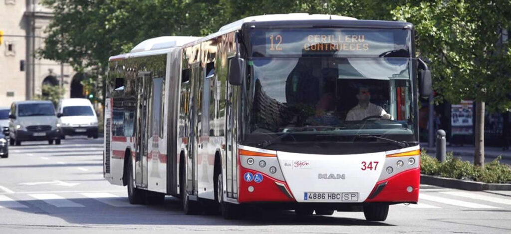 Transporte Público de Asturias (España) : Transporte Urbano en Asturias