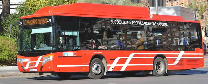 Transporte Público de la Región de Murcia (España)