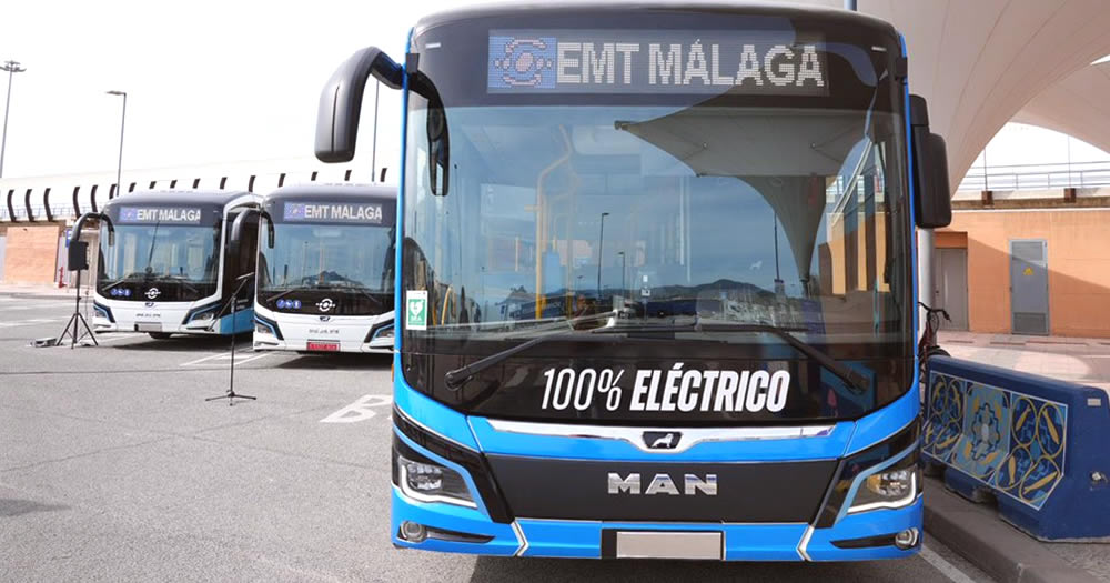 Transporte Público en Málaga (Andalucía, España)